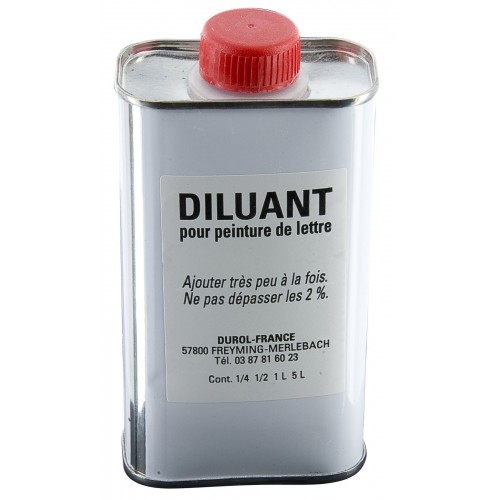 Bidon de Diluant Peinture Séchage Rapide