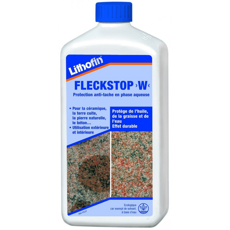 Anti-Tâches Hydrofuge/Oléofuge Fleckstop W LITHOFIN 1 L