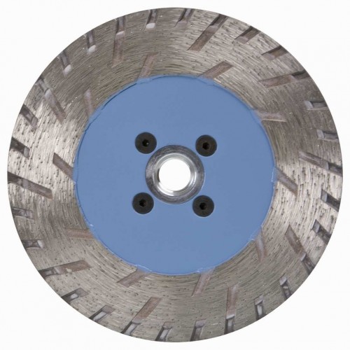 Disque Diamant Fritté Ø125 mm 1 Face M14 Turbo Granit