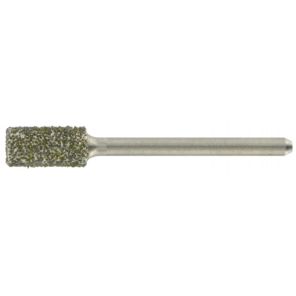 Fraise Diamant Cylindrique Bout Plat Ø6x12 mm D213 Granit queue Ø3 mm -  OUTILLAGE PIERRE (ACANTHE OUTILLAGE)
