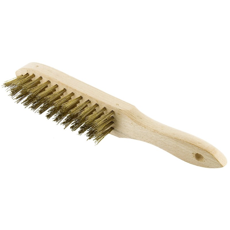 Brosse Métallique à Manche Laiton