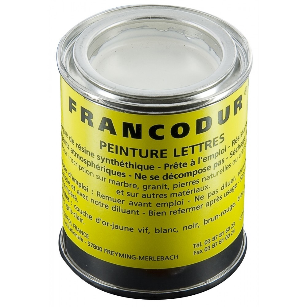 Pot peinture blanche - Cdiscount