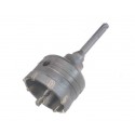 Trépan Carbure Cône ALG + Porte-Trépan SDS+ LT 90 mm GUILLET