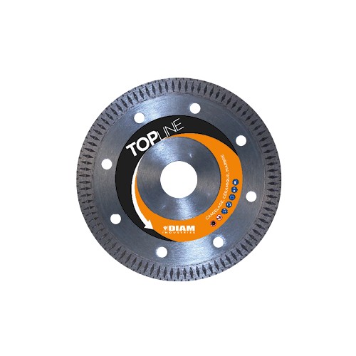 Disque Diamant FC92 Ultra Fin Sec Ø125 mm Grès Céramique - OUTILLAGE PIERRE  (ACANTHE OUTILLAGE)