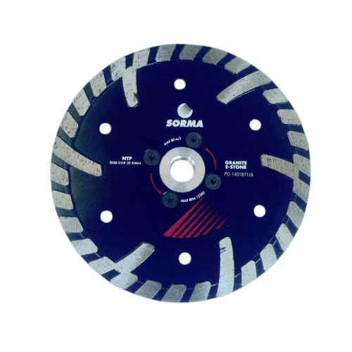 Disque Diamant Ø125 mm M14 Granit Calcaire Dur SORMA