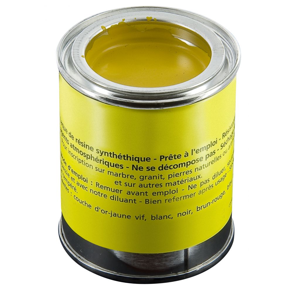 PEINTURE A HUILE JAUNE (POT DE 4KG)