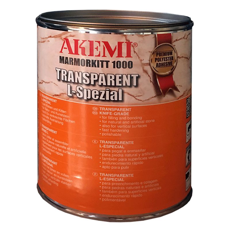 Mastic AKEMI Solide Transparent 1 Kg