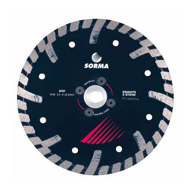 Disque diamant CARAT segmenté Ø 230 mm