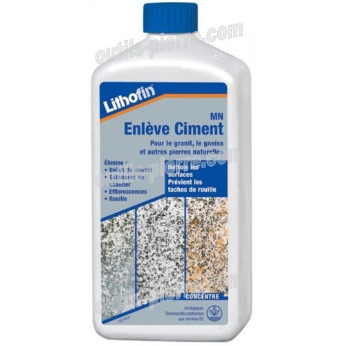 Enlève Ciment MN Lithofin 1 Litre