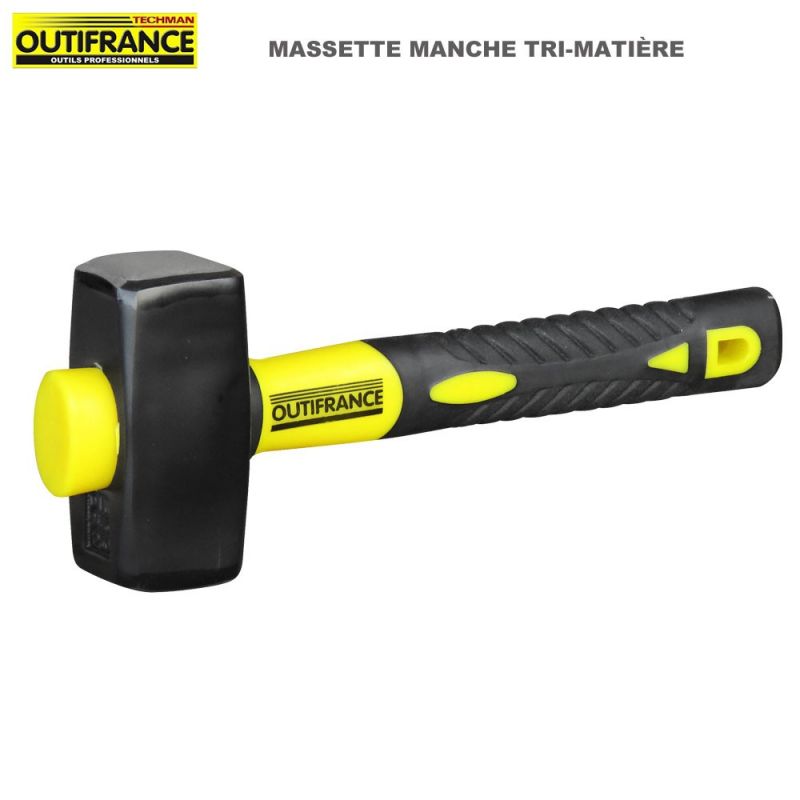 Massette Manche Fibre de Verre Angles Abattus 